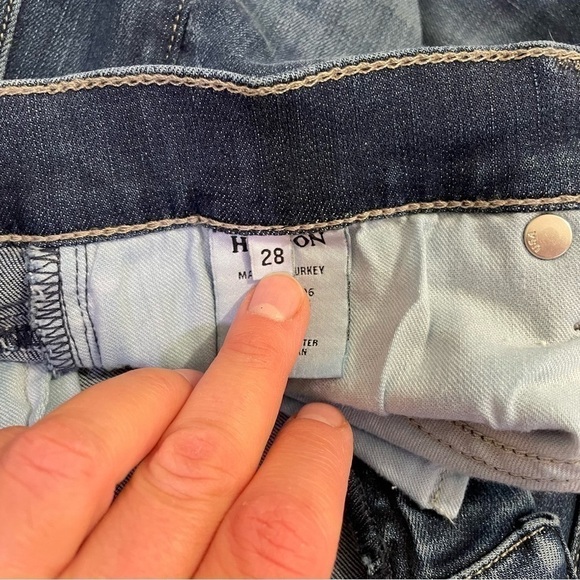 HUDSON Jeans Midrise Ankle Lilly Skinny Jeans size 28 - Picture 7 of 11